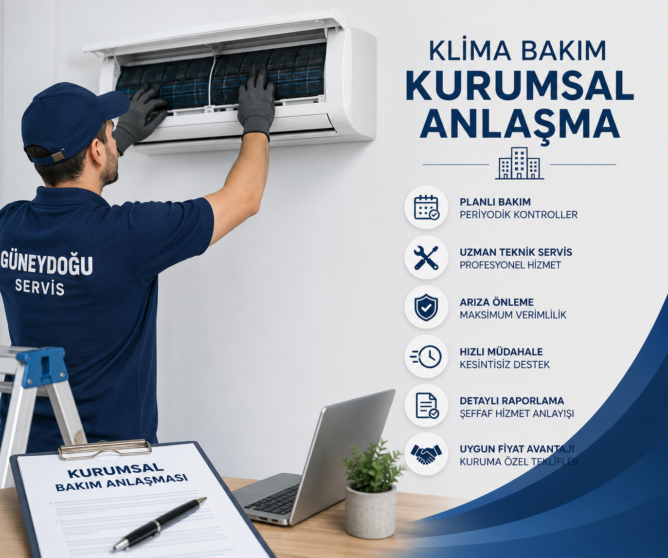 Klima Bakım Kurumsal Anlaşma
